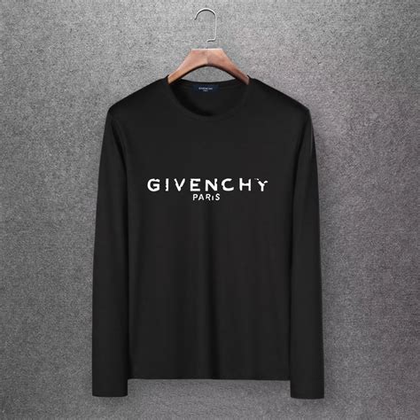 givenchy size chart shirt|givenchy long sleeve t shirt.